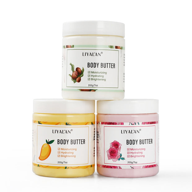 Shea Butter Body Butter Plant Nourishing Moisturizer Body Care Cream Body Lotion